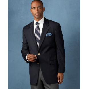 Total Comfort 2-Button Blazer Big and Tall